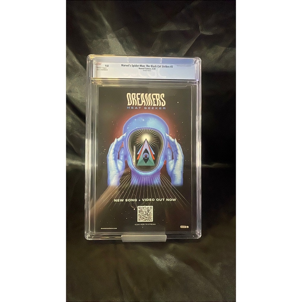 Marvels Spider-Man The Black Cat Strikes 3 CGC 9.8 Variant Edition Marvel 2020 - Picture 2 of 2